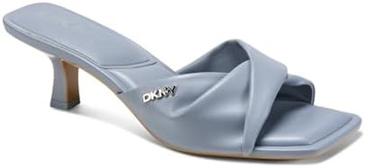 DKNY Womens Jolaine Twist Heel Sandal Mule | Amazon (US)