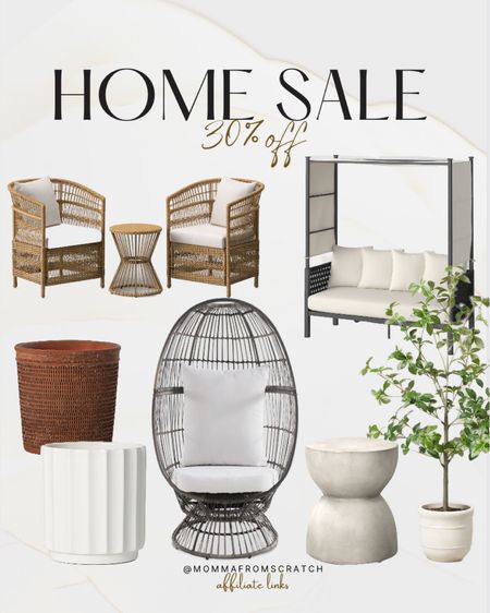 Home sale at target? Get 30% off home and outdoor furniture now! Save on patio sets, outdoor planters, tables and more! 

#LTKsalealert #LTKxTarget #LTKhome