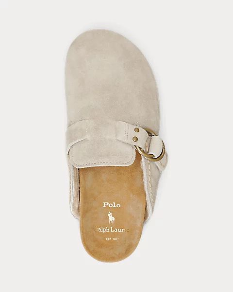 Turbach Shearling-Lined Suede Clog | Ralph Lauren (UK)