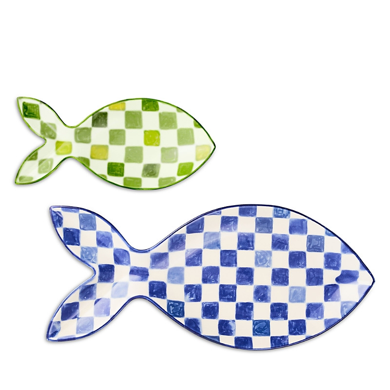 Mackenzie-Childs Go Fish Serving Platters, Set of 2 | Bloomingdale's (US)