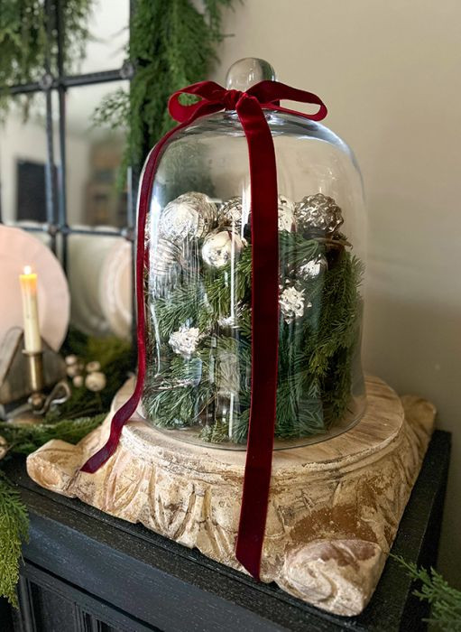 Glass Bell Jar Cloche 16 Inch | Antique Farm House