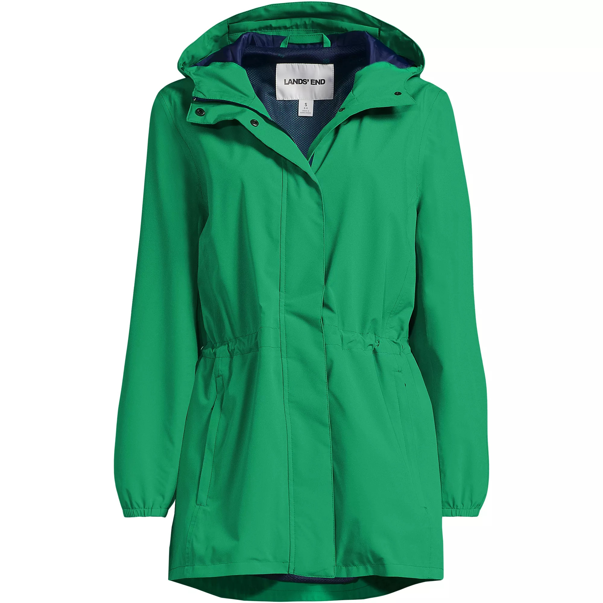 Plus Size Squall Packable Waterproof Raincoat | Lands' End (US)