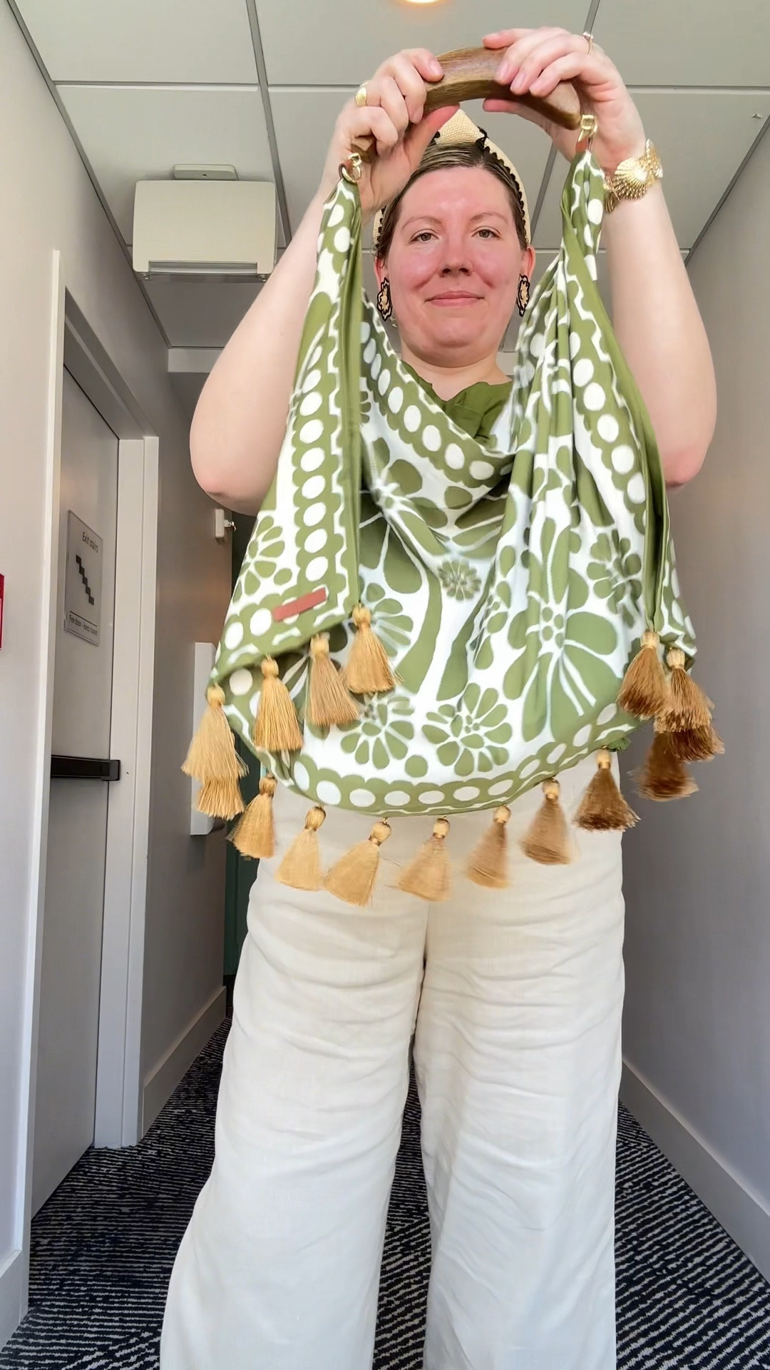 I wore this look for breakfast and a day of shopping while on vacation in Grand Cayman. I can’t get enough of this scarf bag. 😻 

Pants are from Dillards pervious season- similar linked.

#LTKootd #LTKTall #LTKTravel