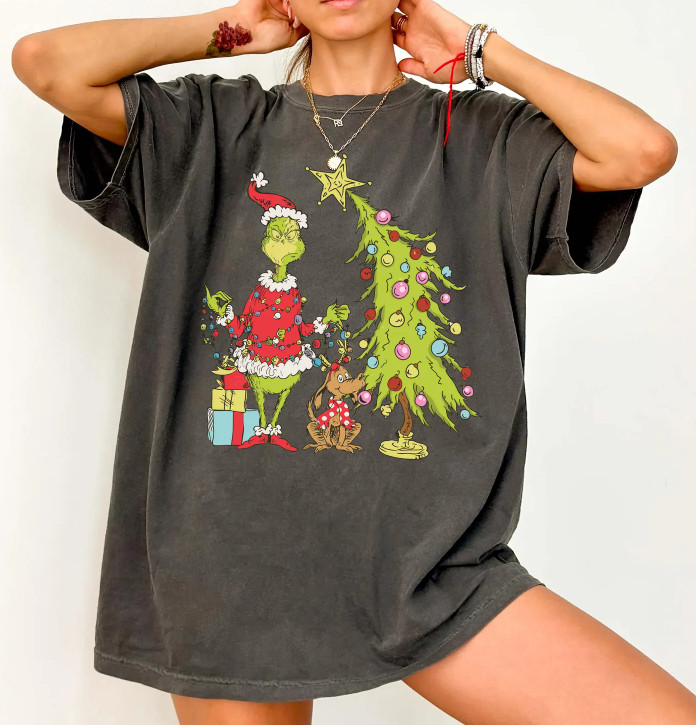 50% off!

Comfort Colors Grinch Christmas Shirt, Grinchy Christmas Tree T-shirt The Grinch with max Christmas tree Etsy shop on sale womens casual oversized graphic tshirt 

 #LTKHoliday #LTKSaleAlert