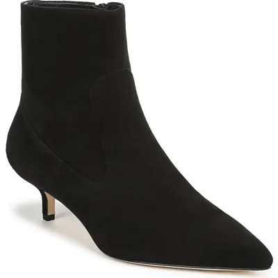 Veronica Beard Laidie Kitten Heel Bootie in Chestnut at Nordstrom, Size 6.5 | Nordstrom