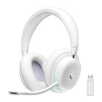 Logitech G735 Wireless Gaming Headset for PC - White | Target