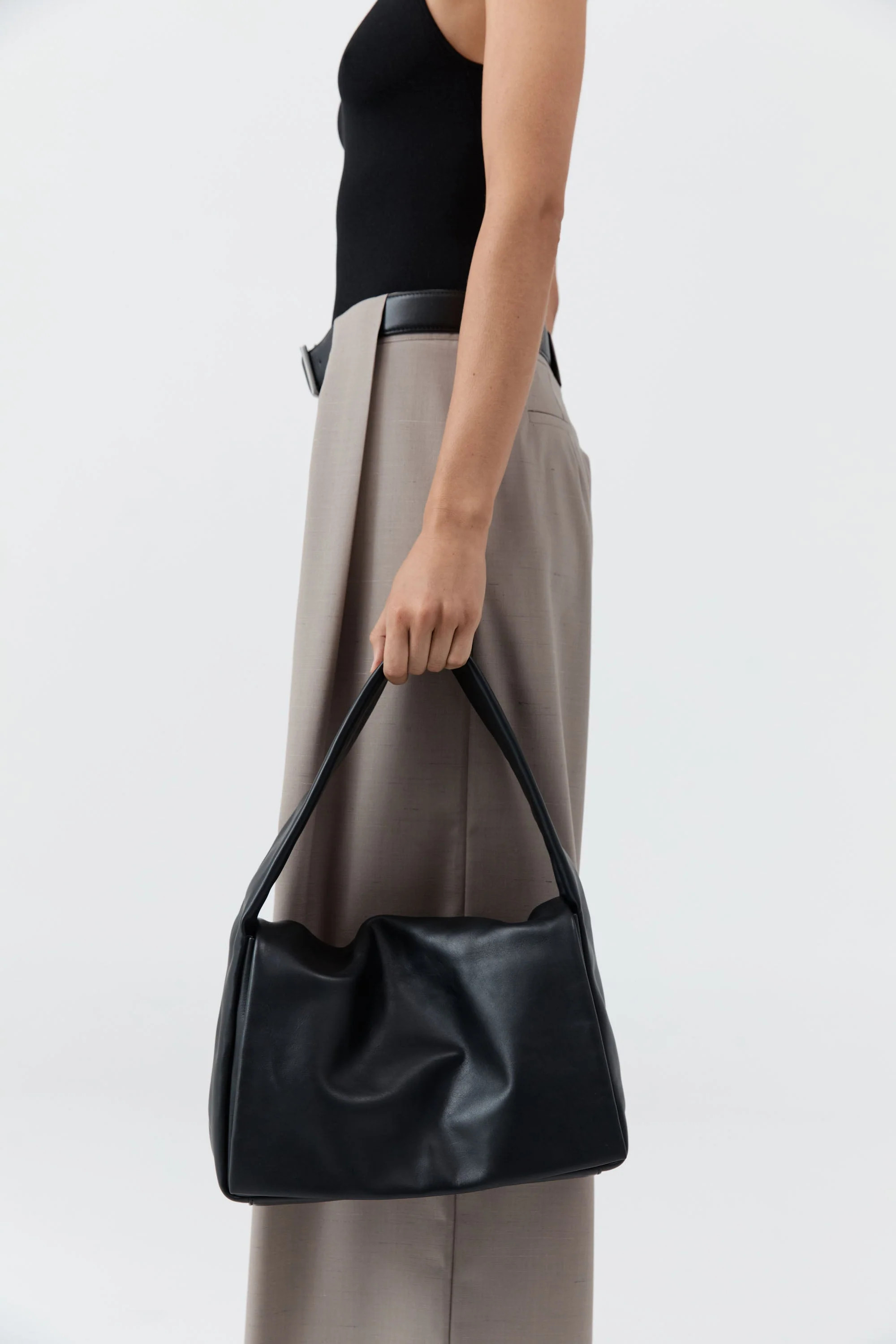 Soft Everyday Satchel - Black | St. Agni (US, UK, EU)