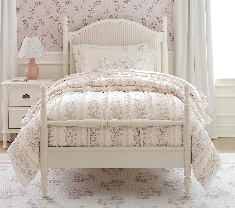 Bria Hammel Upholstered Bed | Pottery Barn Kids