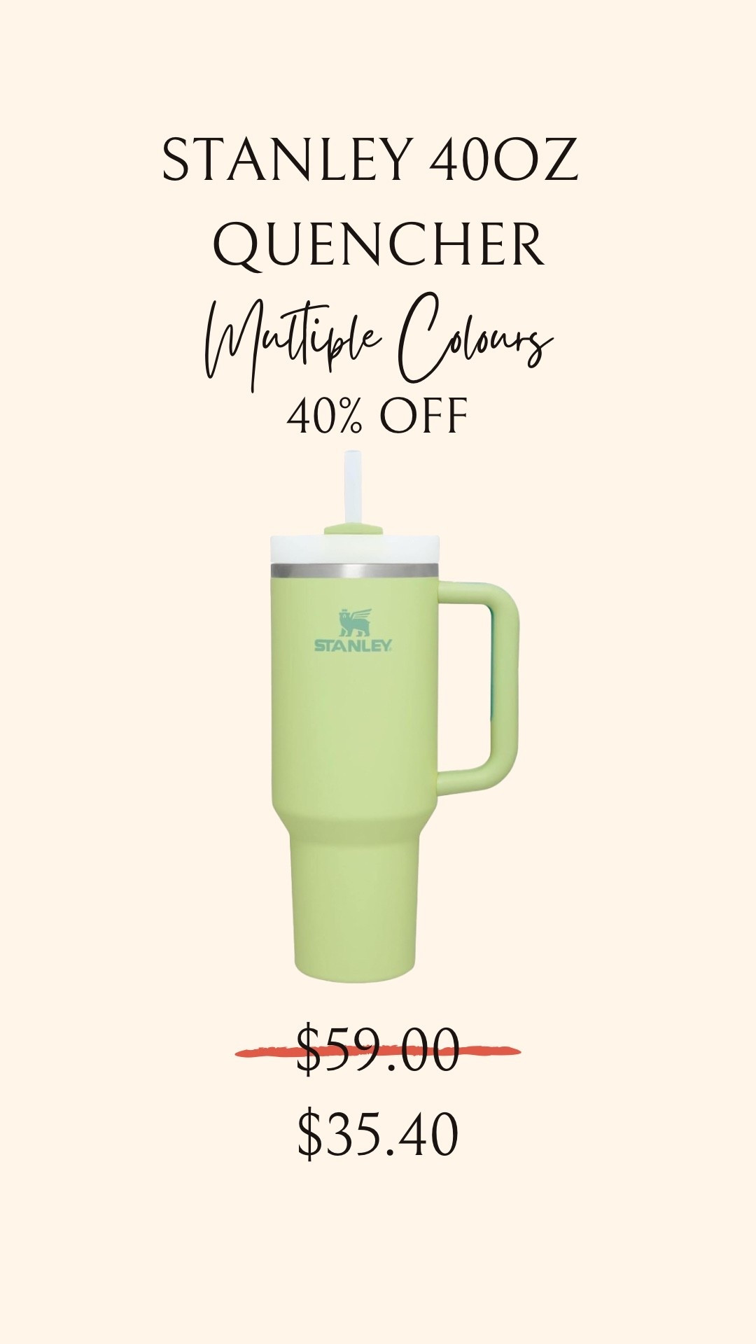 Drinks taste better out of a Stanley especially when it’s 40% off 

#LTKsummer #LTKcanada #LTKfitness