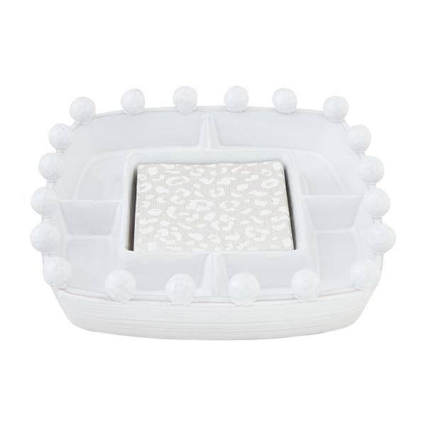 Beaded Divided Tray Set | Mud Pie