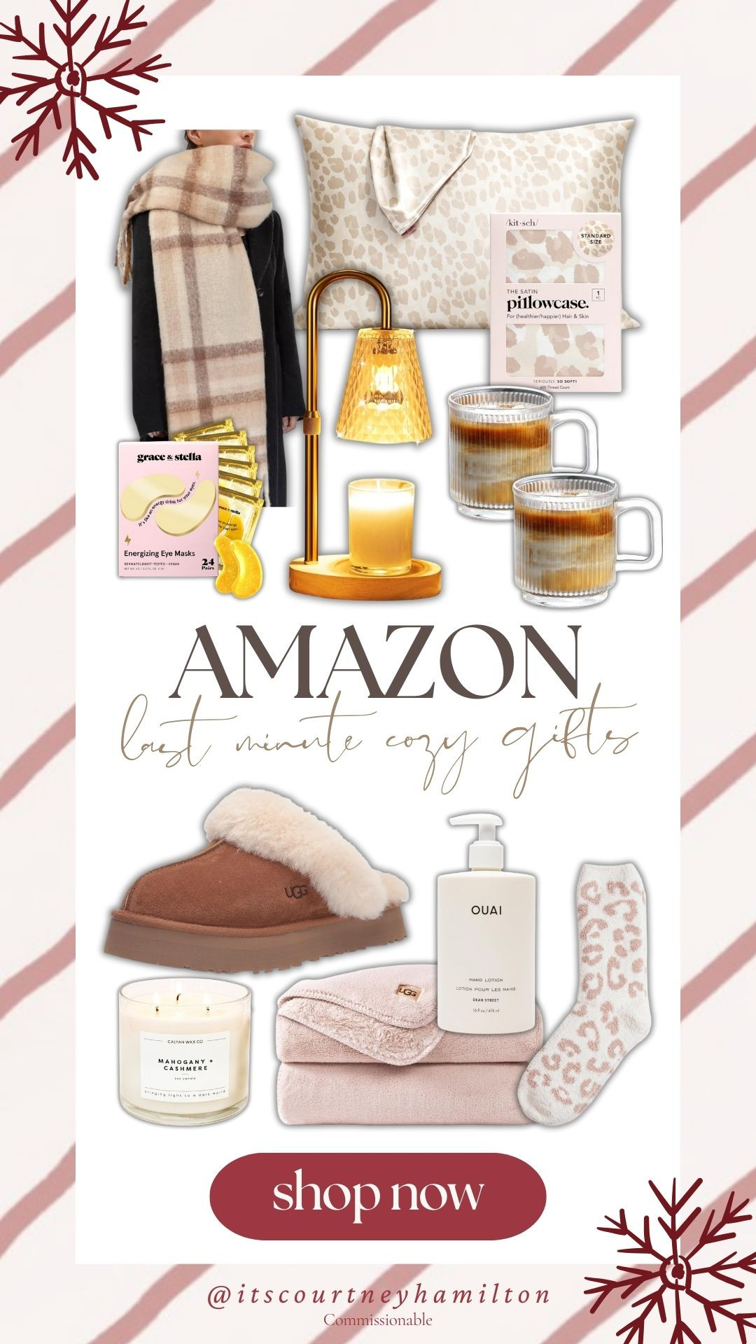 Top cozy gifts for the holiday season! All of these will arrive in time for Christmas!!

amazon cozy gifts, cozy gifts, winter gifts, gifts for women, stocking stuffers, christmas gifts, courtney hamilton 

 #LTKHoliday #LTKSaleAlert #LTKFindsUnder100
