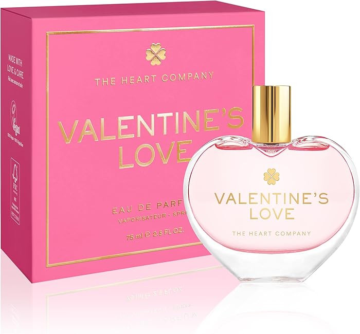 VALENTINE'S LOVE Perfume for women | Floral Sweet Fragrance | Valentine's Day Gift | Vegan Heart ... | Amazon (US)