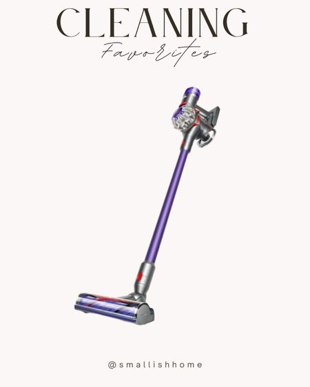 My favorite cordless Dyson vacuum! Make sure to purchase a set that includes attachments for cleaning all the nooks and crannies in your home!

#LTKhome