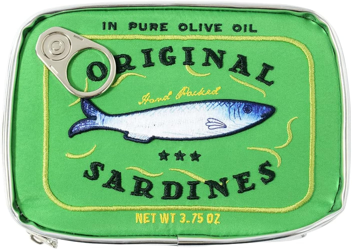 Cessfle Canned Sardines Makeup Bag, Funny Sardine Tin Fish Cosmetic Bag, Creative Cute Makeup Bag... | Amazon (US)