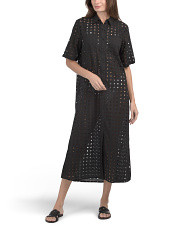 Cotton Eyelet Cover-up Dress | Clothing | Marshalls | Marshalls