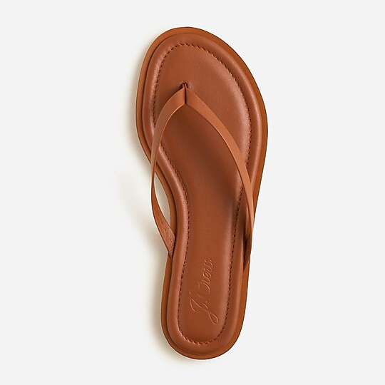 Sorrento thong sandals in leatherItem BE799 
 
 
 
 
 There are no reviews for this product.Be th... | J. Crew US