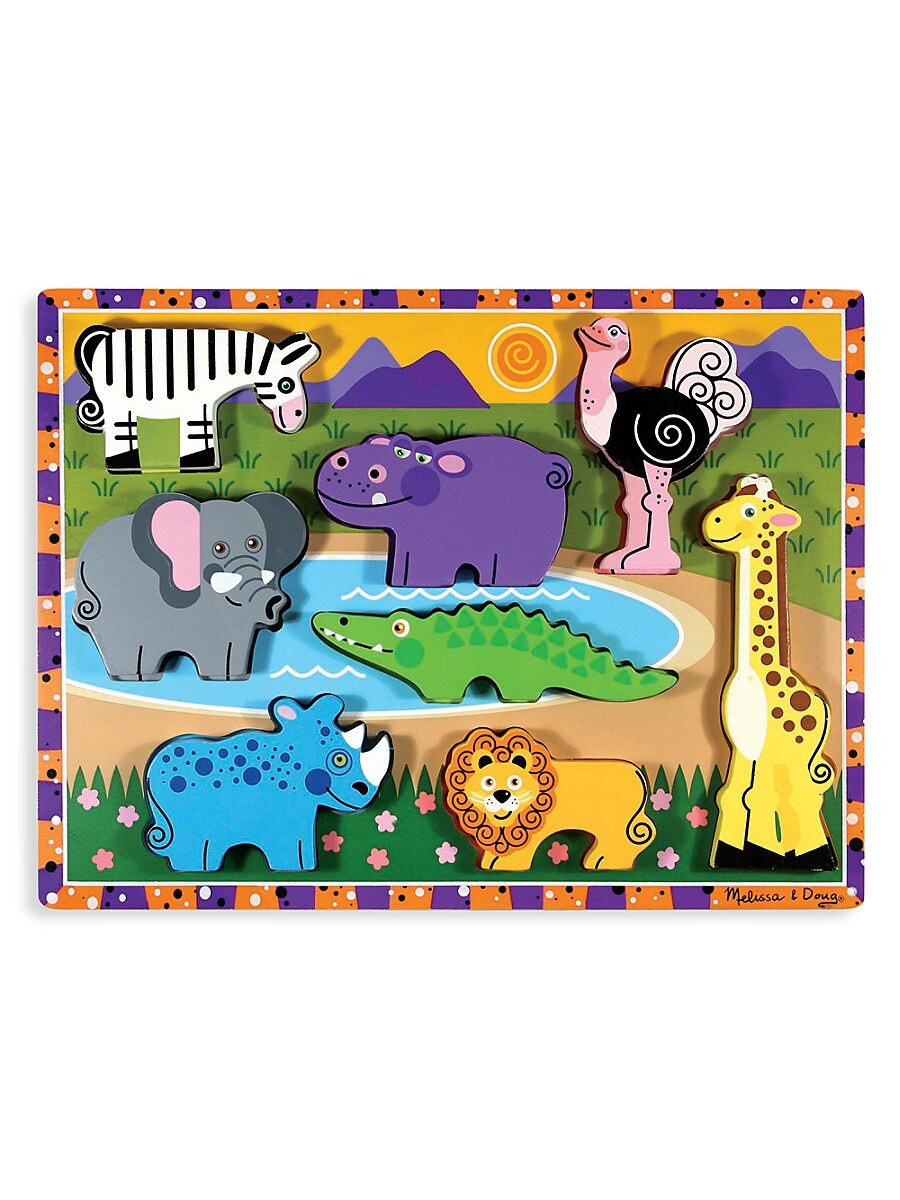 Melissa & Doug Safari Chunky Puzzle | Saks Fifth Avenue OFF 5TH