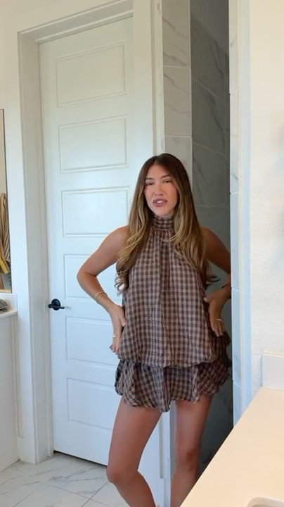 This mini dress from Amazon is perfect for early Fall and comes in more fall colors! 🍁 

 #LTKootd #LTKSeasonal