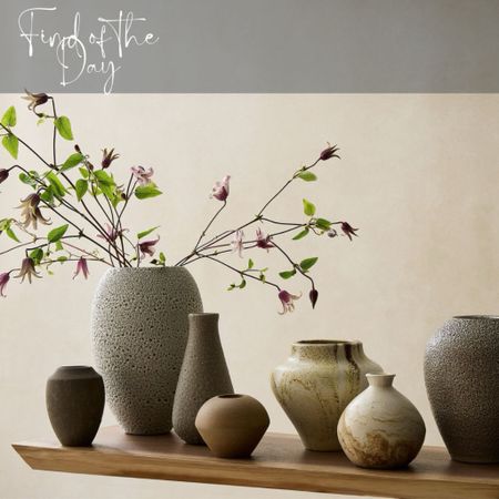 Add a textured vase to your home to bring some of the outdoors in! We love the different sized vases that are available in this range!

#LTKSeasonal #LTKfamily #LTKhome