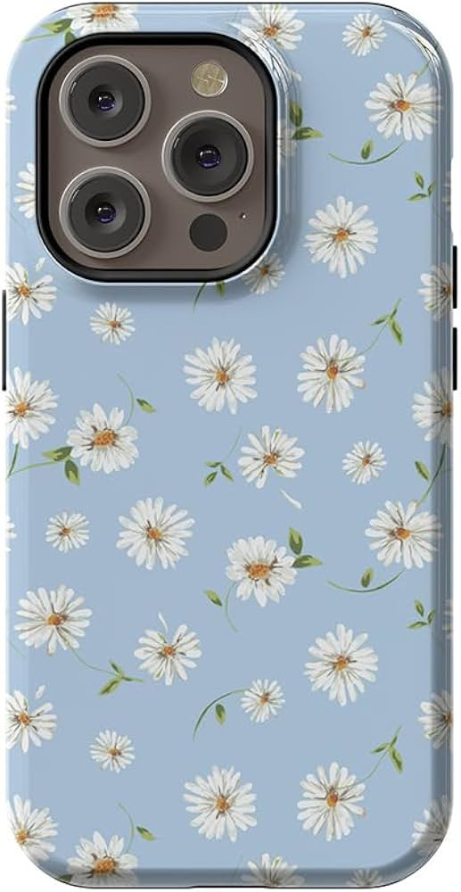 Casely Essential Case Compatible with iPhone 14 Pro | Compatible with MagSafe | Daisy Daydream | ... | Amazon (US)