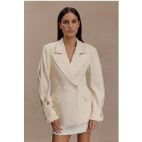 Wesley Structured Blazer / Buttercream | MESHKI | XS | MESHKI US