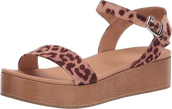 Amazon Essentials Women's Two Band Flatform Sandal | Amazon (US)