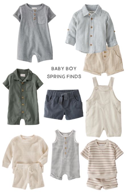 baby boy spring clothes, toddler boy clothes, summer boy clothes 

#LTKkids #LTKSeasonal #LTKbaby