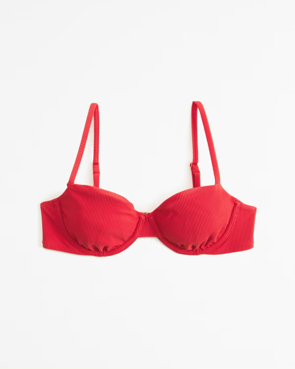 90s Clean Underwire Bikini Top | Abercrombie & Fitch (US)