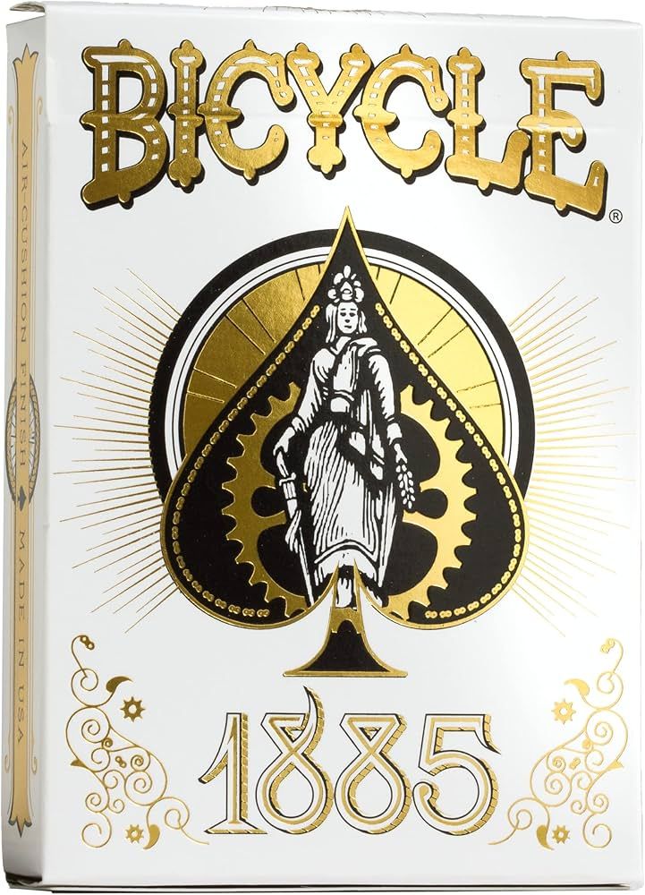 Bicycle 1885 Anniversary Playing Cards (packaging may vary) , White | Amazon (US)