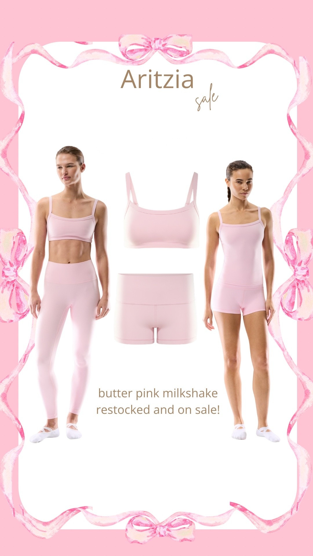 Aritzia butter pink milkshake

#LTKSaleAlert #LTKfitnessgoals #LTKActive
