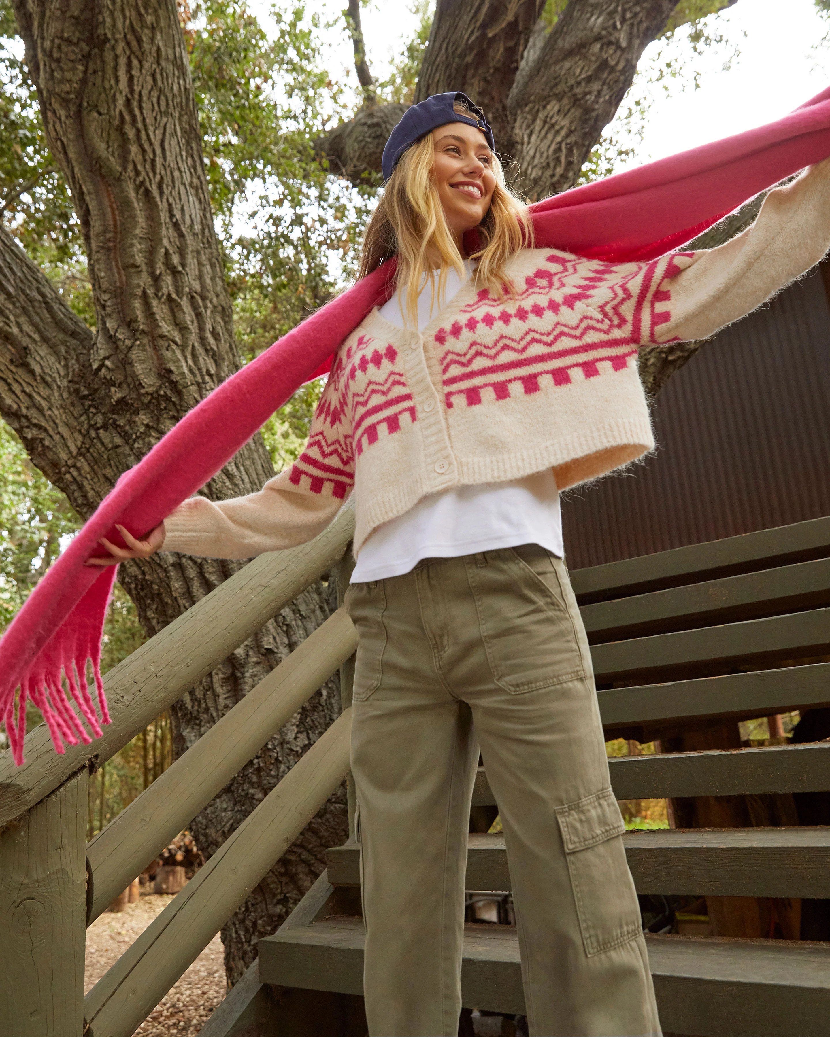 Freddie Fair Isle Cardigan | VICI