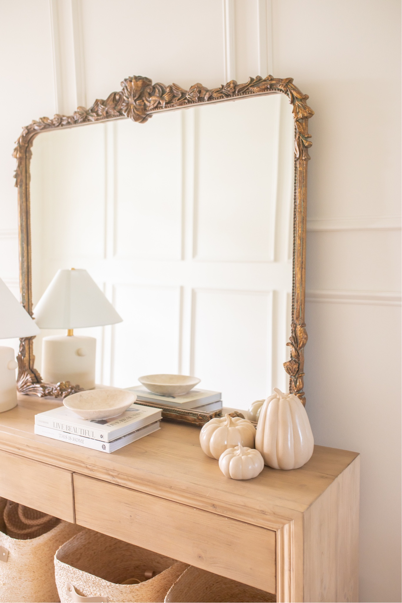 Entryway decor and styling 

#LTKSeasonal #LTKhome #LTKunder100