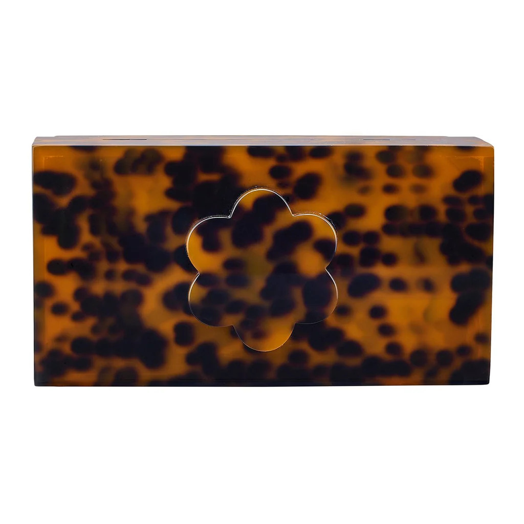 Tortoise Flower Clutch | Over The Moon