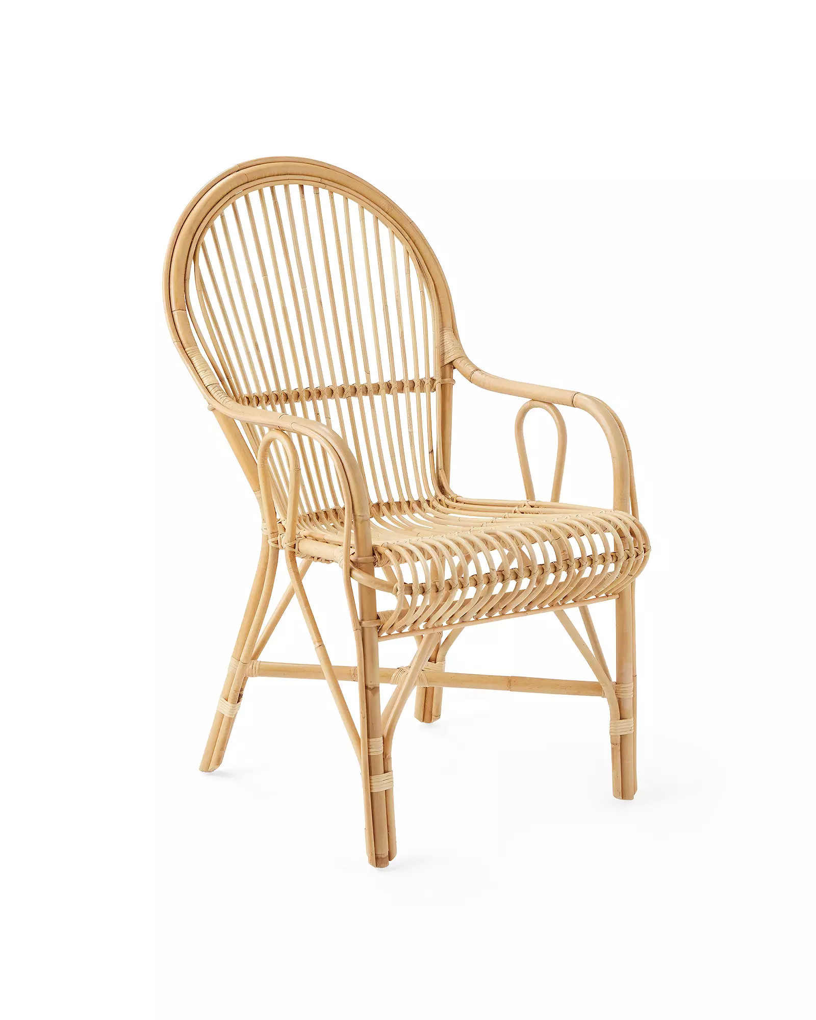 Tivoli Rattan Armchair | Serena and Lily