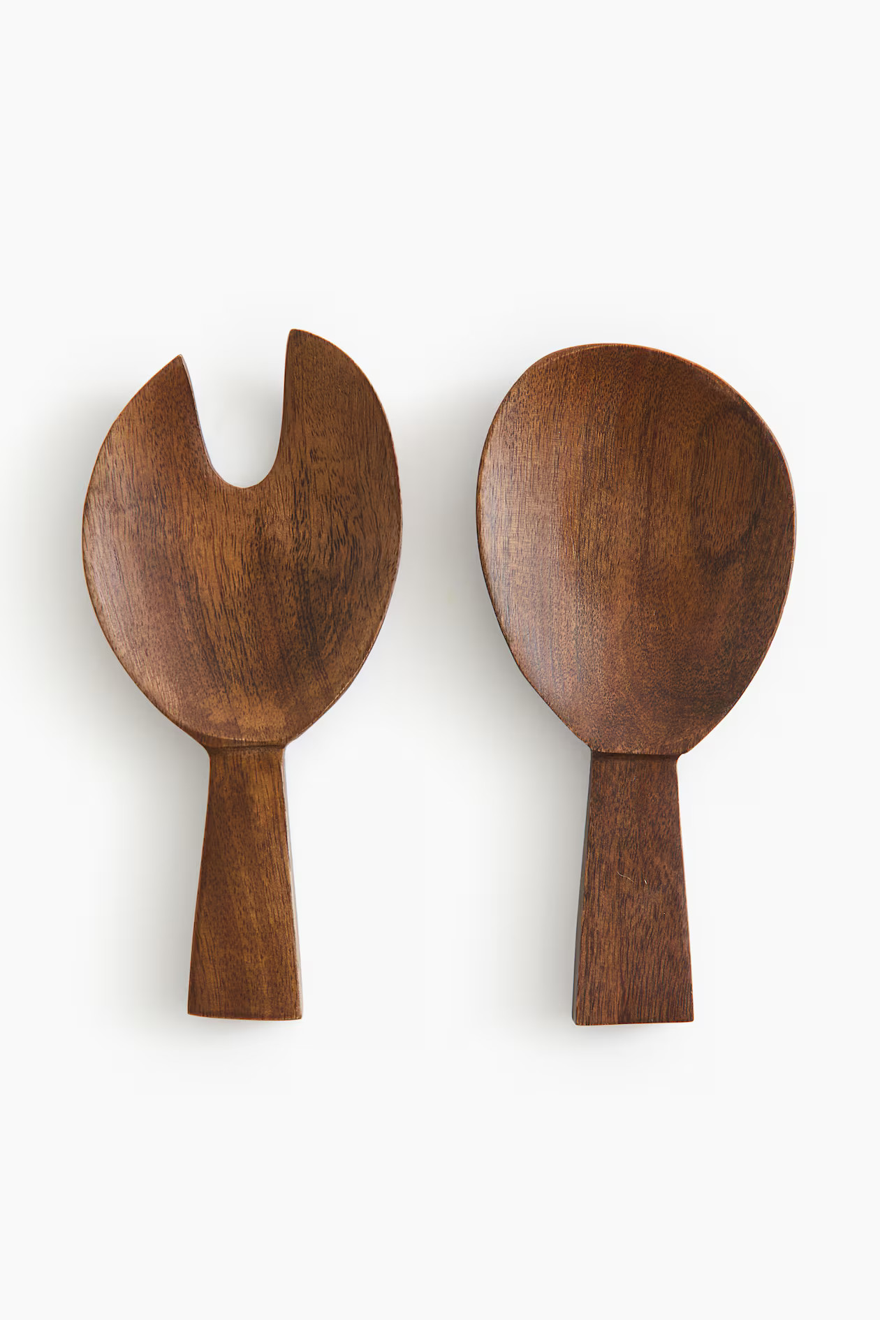 Mango Wood Salad Servers | H&M (US + CA)
