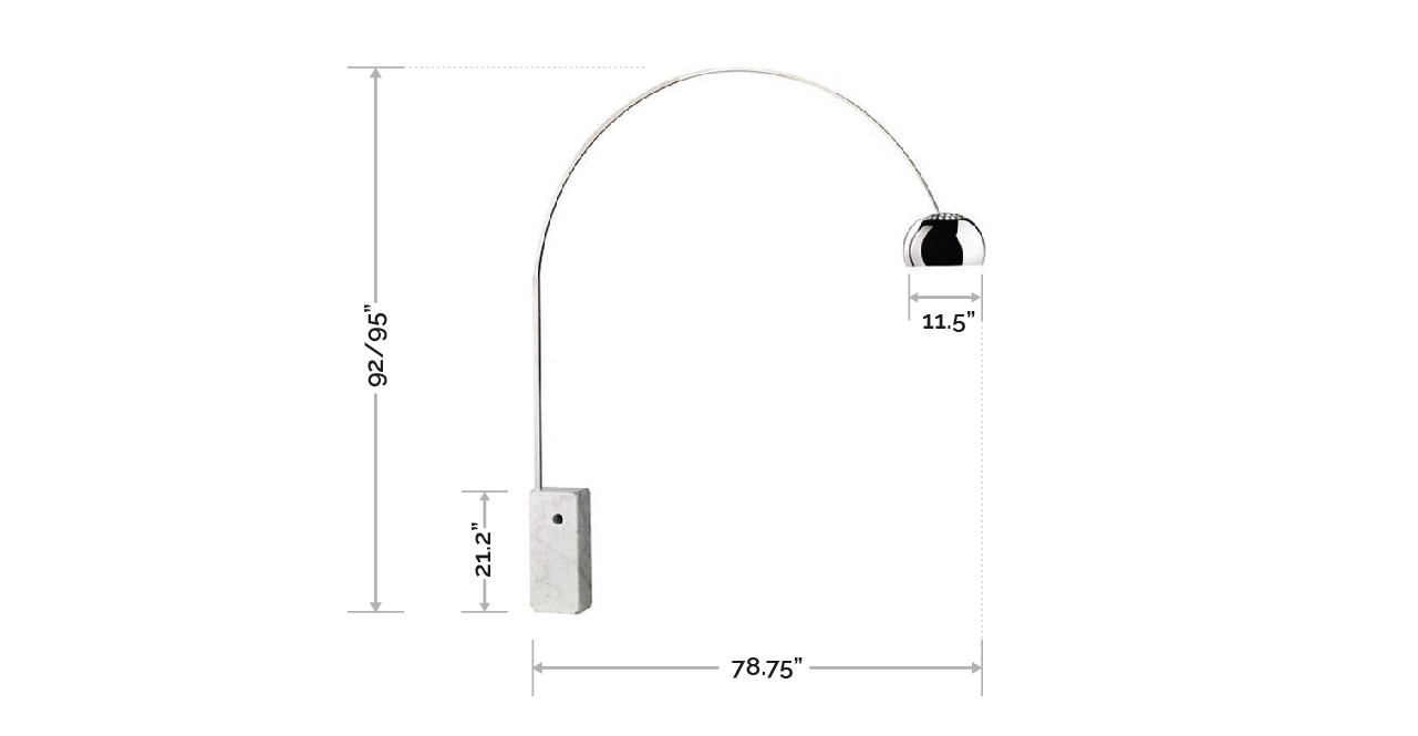 Arco Lamp | Manhattan Home Design