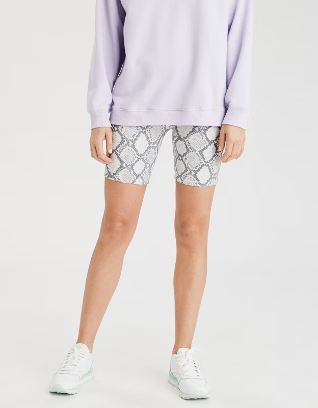 AE Highest-Waist Snakeskin Bike Short | American Eagle Outfitters (US & CA)