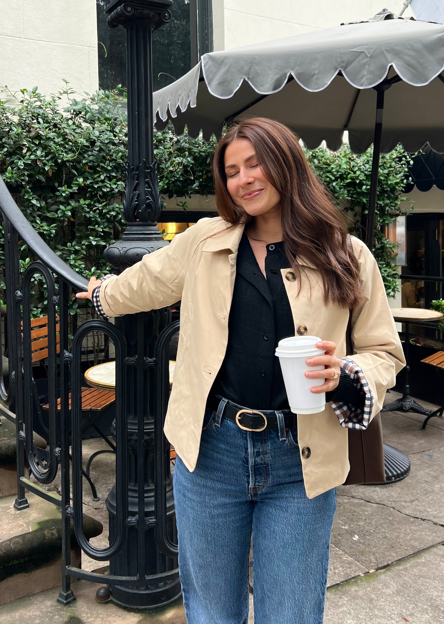 Absolutely love this jacket and the plaid inside! It was perfect for a rainy way walking around. Got an XS 

#LTKStyleTip #LTKSeasonal #LTKFindsUnder100