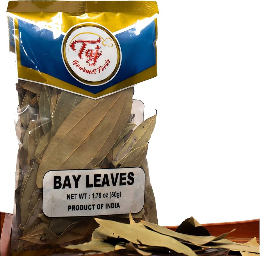 TAJ Premium Indian Bay Leaves (Tej Patta), (1.75 Ounce) | Amazon (US)