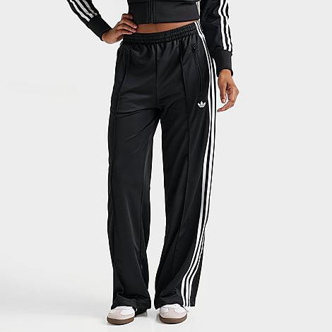 adidas Women's Originals adicolor 3-Stripes Firebird Loose Track Pants in Black Size: 2XS | JD Sports (US)