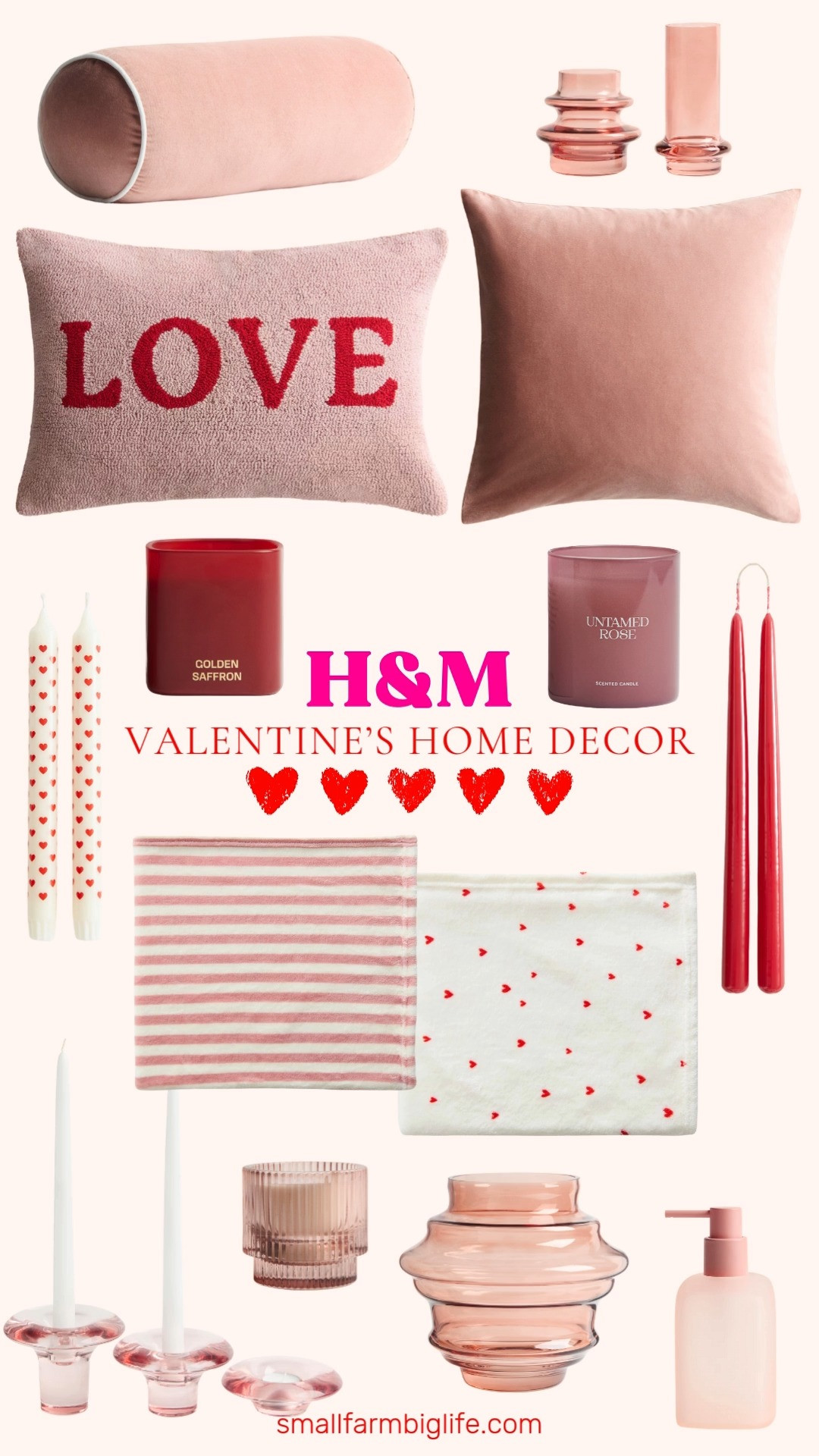 Valentine’s home decor, but soft and cozy 💕 From blush blankets and velvet pillows to glass candles and heart details, these pieces make your space feel warm, layered, and a little extra sweet. Perfect for adding a romantic touch without going over the top. 

 #LTKSeasonal #LTKHome #LTKFindsUnder50
