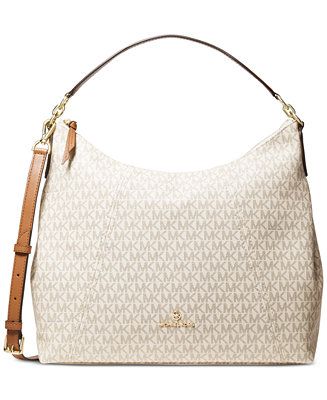 Logo Sienna Large Convertible Shoulder Bag | Macy's