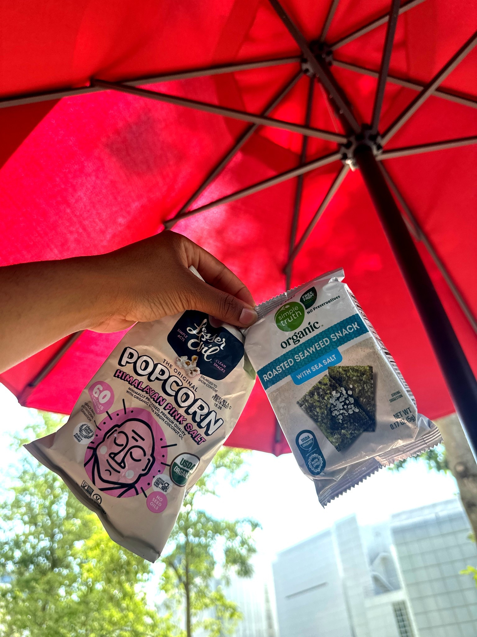 Work snacks for the week 🍿🍙 #snacks #healthy #grocery
#lesserevil #simpletruth

#LTKdayinmylife #LTKfoodie #LTKTravel