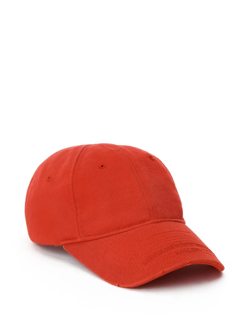 Alexander Wang logo cotton baseball cap - Red | Farfetch Global