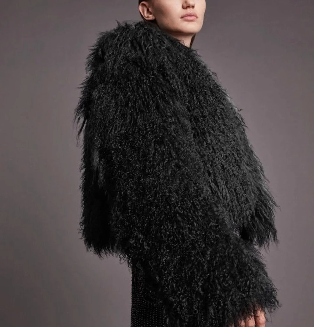 Mongolian Lamb Jacket - Etsy UK | Etsy (UK)