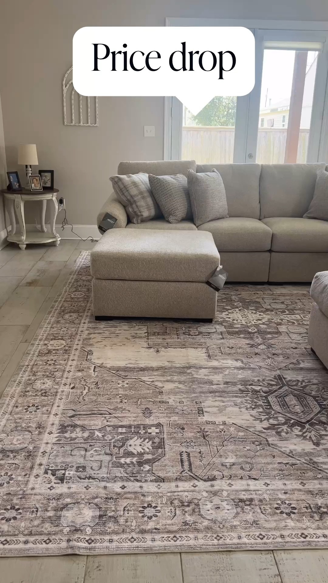 Home just got a little cozier. 🤍 
Scroll to shop!

Everything from this look is linked below. 

Shop the look on my LTK page.

Follow the main link in my bio.

# Home Finds
*  Sofa: Bridgemont @Ashley Furniture on LTK

Download the FREE
LTK app & follow me (@Gracefully_Tawanda) to shop all my daily finds.

#LivingRoomRefresh #HomeSweetHome #NeutralDecor
#LivingRoomGoals

#LTKSaleAlert #LTKxMadewell