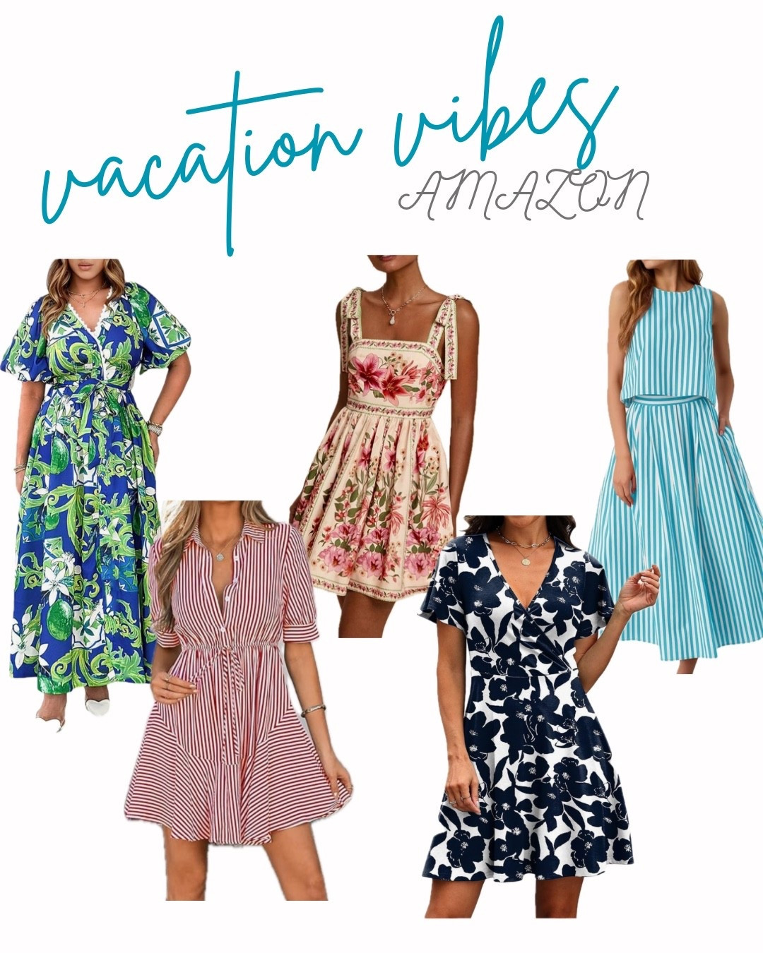 Sun, plans, and zero outfit stress ☀️
These are the Amazon vacation dresses that make packing for summer feel easy… not overwhelming.
Lightweight, flattering, and made for real life—whether it’s beach days, dinners out, exploring, or just wanting to feel put together without trying too hard. These summer dresses are the kind you reach for on repeat because they just work.
From bold prints to soft florals and easy stripes, these flattering dresses for women give you that “I didn’t overthink this” energy while still looking styled.
When your closet is filled with easy vacation outfits like this, getting dressed becomes the simplest part of your day.
Check the links to save time finding your favorites ✨
#amazonfashionfinds #vacationoutfits #summerstyleover40 #easystyleideas #affordablefashion

#LTKSeasonal #LTKTravel #LTKootd