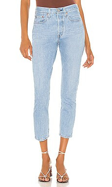 LEVI'S 501 Skinny in Sansome Rain from Revolve.com | Revolve Clothing (Global)