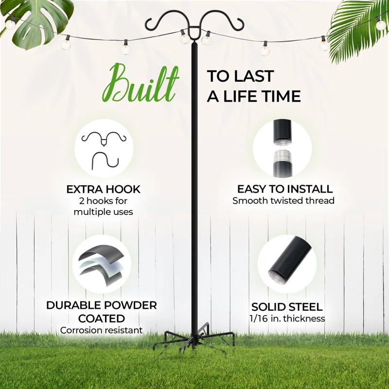 Radvilas String Light Pole | Wayfair North America