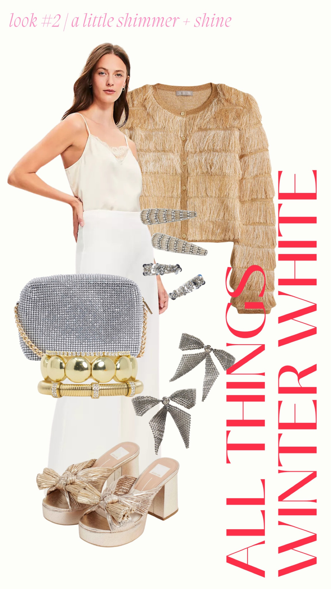 all things winter white with a touch of shimmer and shine! 

#LTKSeasonal #LTKHoliday #LTKStyleTip